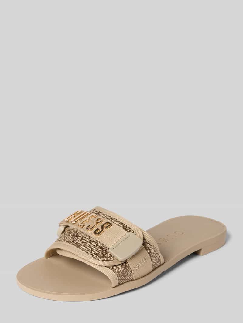 Sandałki z aplikacją z metką model 'ELYZE4'