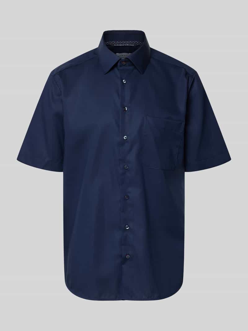 Koszula biznesowa Comfort Fit z bawełny z kołnierzykiem typu kent