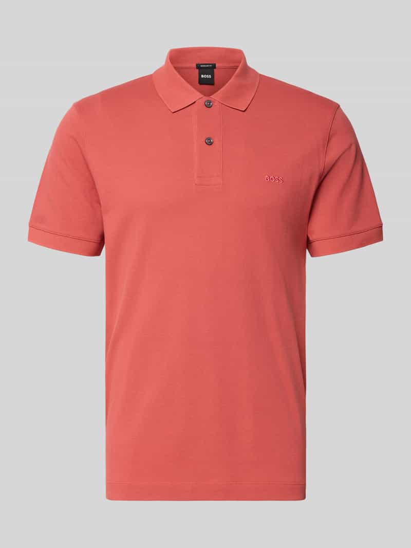 koszulka polo o kroju regular fit z czystej bawełny model 'PALLAS'