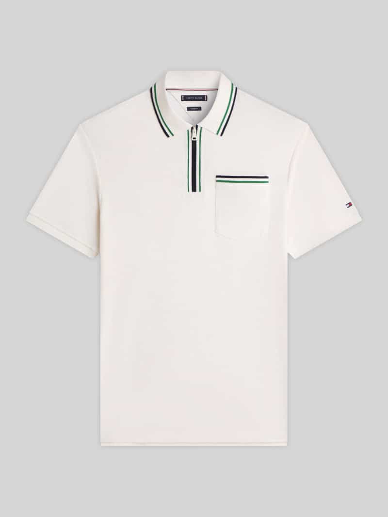 Koszulka polo o kroju regular fit z froty