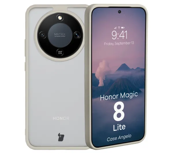 Bizon Angelo do Honor Magic8 Lite Beżowy