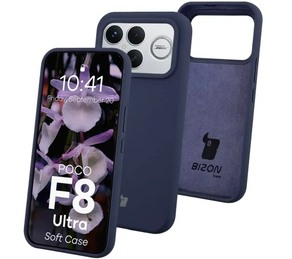 Bizon Soft do Xiaomi POCO F8 Ultra Granatowy
