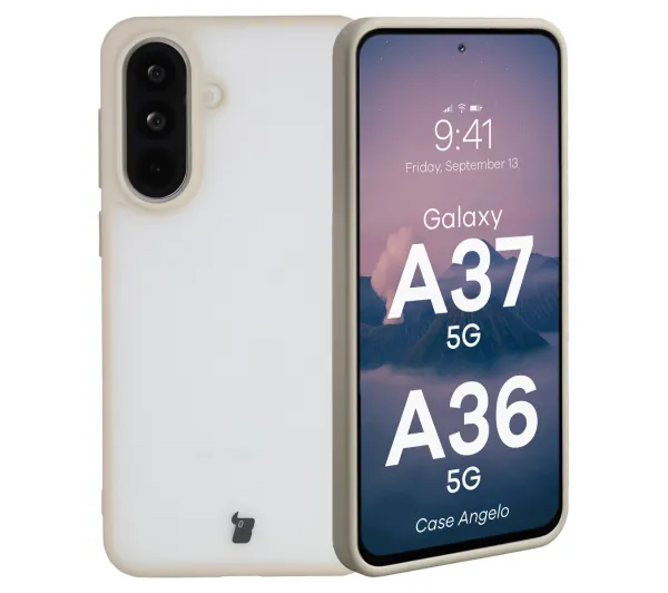 Bizon Angelo do Galaxy A37 5G/A36 5G Beżowy