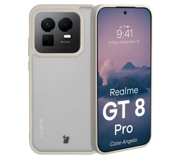 Bizon Angelo do Realme GT 8 Pro Beżowy