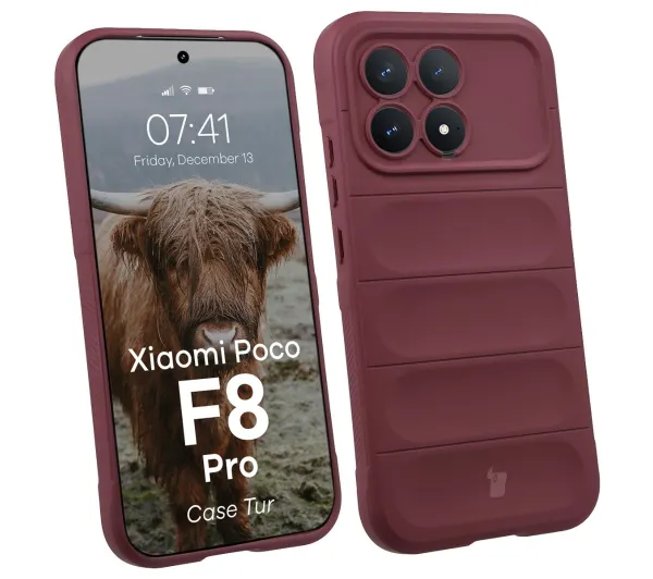 Bizon Tur do Xiaomi POCO F8 Pro Ciemnofioletowy