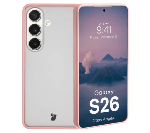 Bizon Angelo do Galaxy S26 Jasnoróżowy