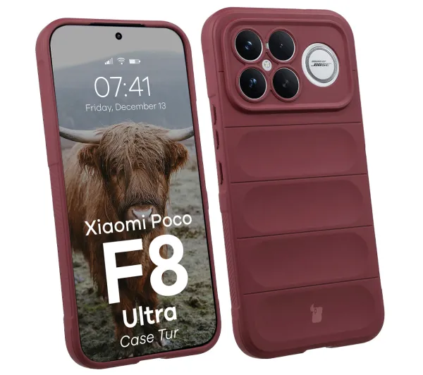 Bizon Tur do Xiaomi POCO F8 Ultra Ciemnofioletowy
