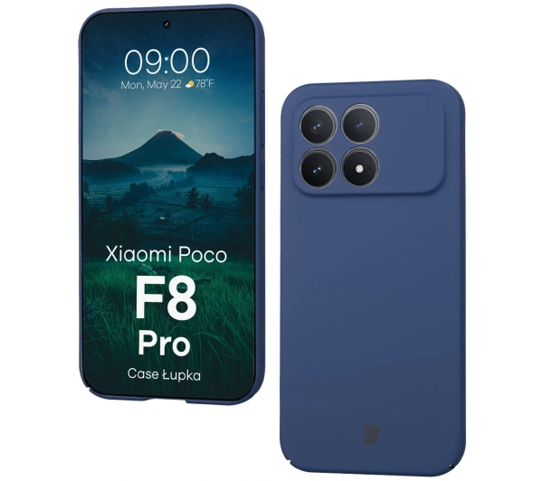 Bizon Łupka do Xiaomi POCO F8 Pro Niebieski