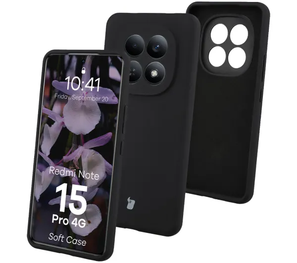 Bizon Soft do Xiaomi Redmi Note 15 Pro 4G Czarny
