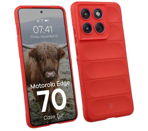 Bizon Tur do Motorola Edge 70 Czerwony