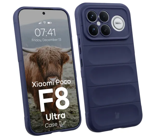 Bizon Tur do Xiaomi POCO F8 Ultra Granatowy