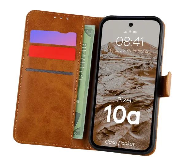 Bizon Pocket do Google Pixel 10a Brązowy