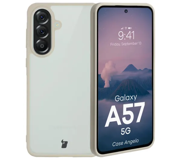Bizon Angelo do Galaxy A57 5G Beżowy