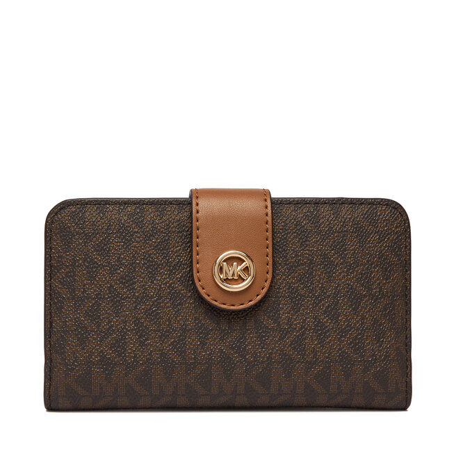 Portfel MICHAEL Michael Kors Pop 32S6G17F8B Brązowy