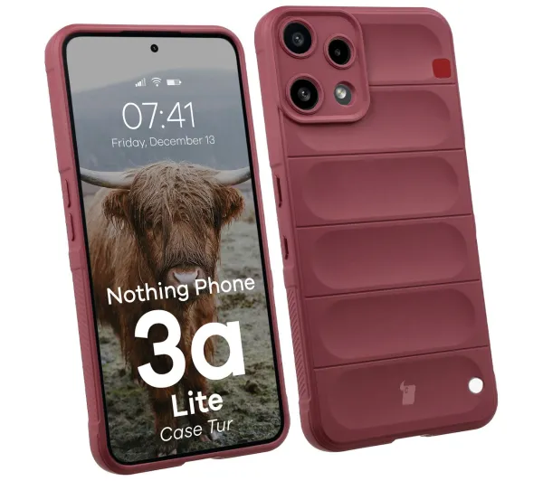 Bizon Tur do Nothing Phone 3a Lite Ciemnofioletowy