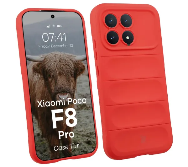 Bizon Tur do Xiaomi POCO F8 Pro Czerwony