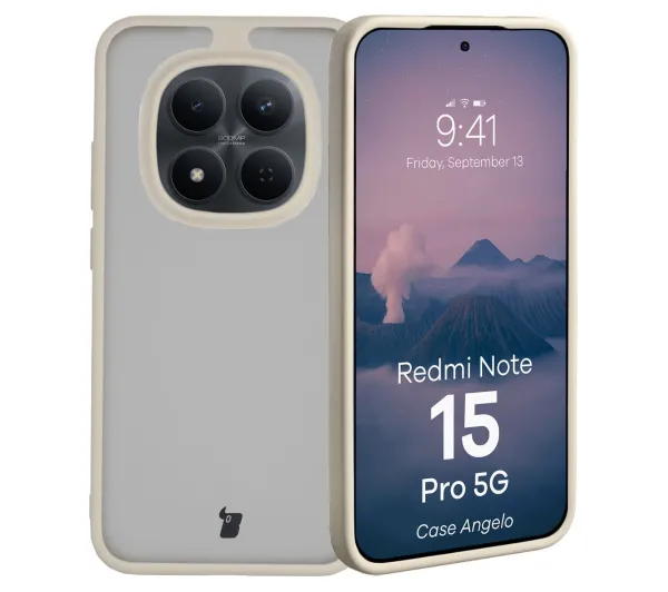 Bizon Angelo do Xiaomi Redmi Note 15 Pro 5G Beżowy