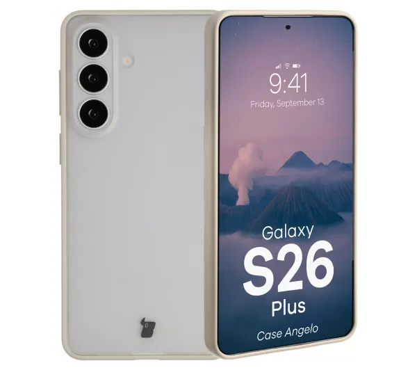Bizon Angelo do Galaxy S26 Plus Beżowy