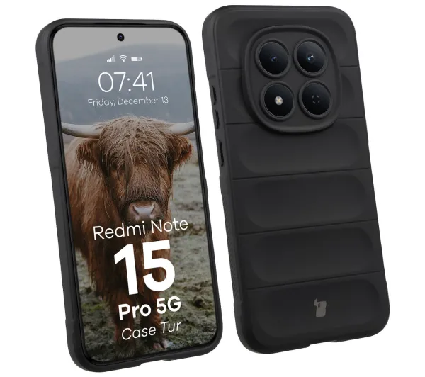 Bizon Tur do Xiaomi Redmi Note 15 Pro 5G Czarny