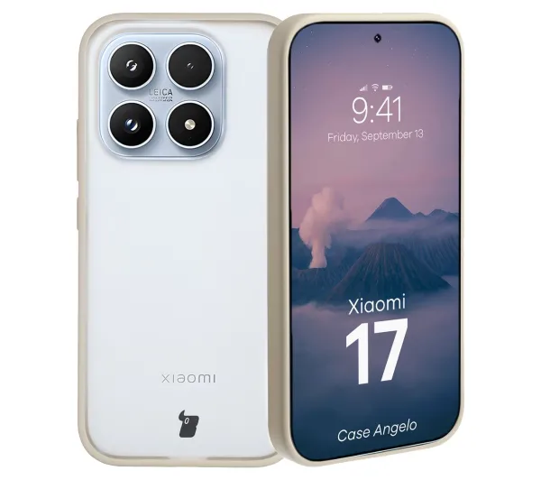 Bizon Angelo do Xiaomi 17 Beżowy