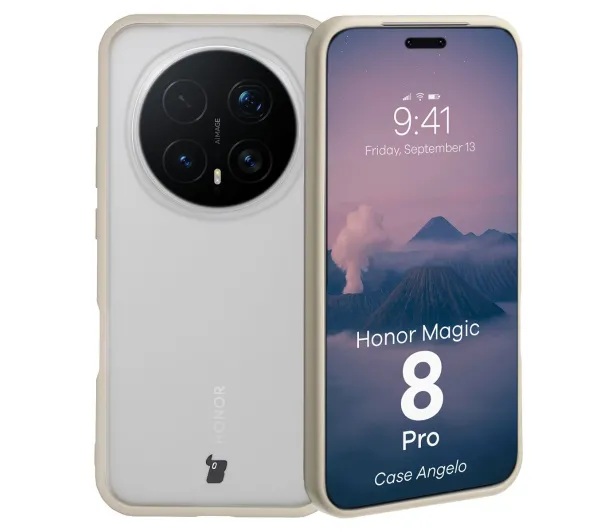 Bizon Angelo do Honor Magic8 Pro Beżowy