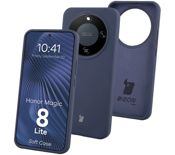 Bizon Soft do Honor Magic8 Lite Granatowy