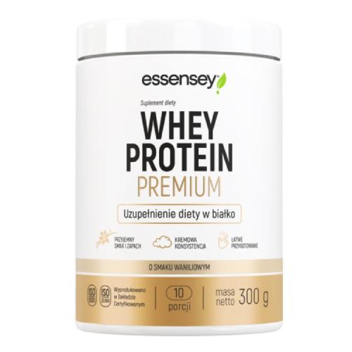 Essensey Whey Protein Premium Odżywka białkowa Wanilia, 300 g