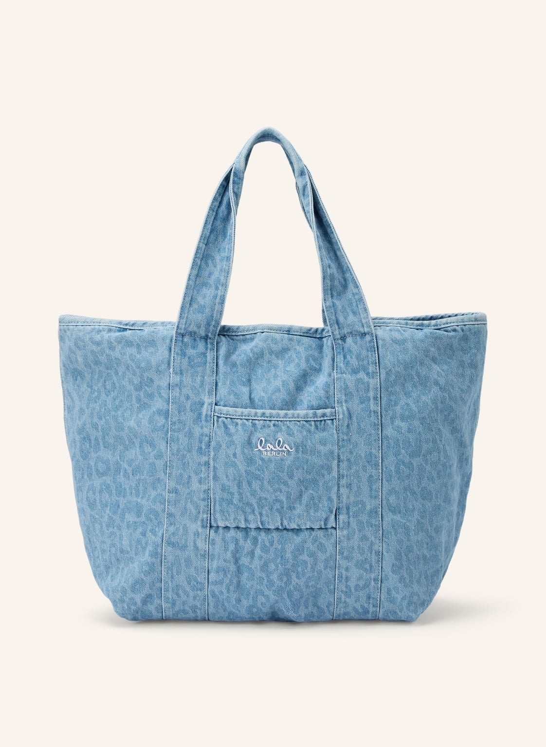 Lala Berlin Torba Shopper Merge blau