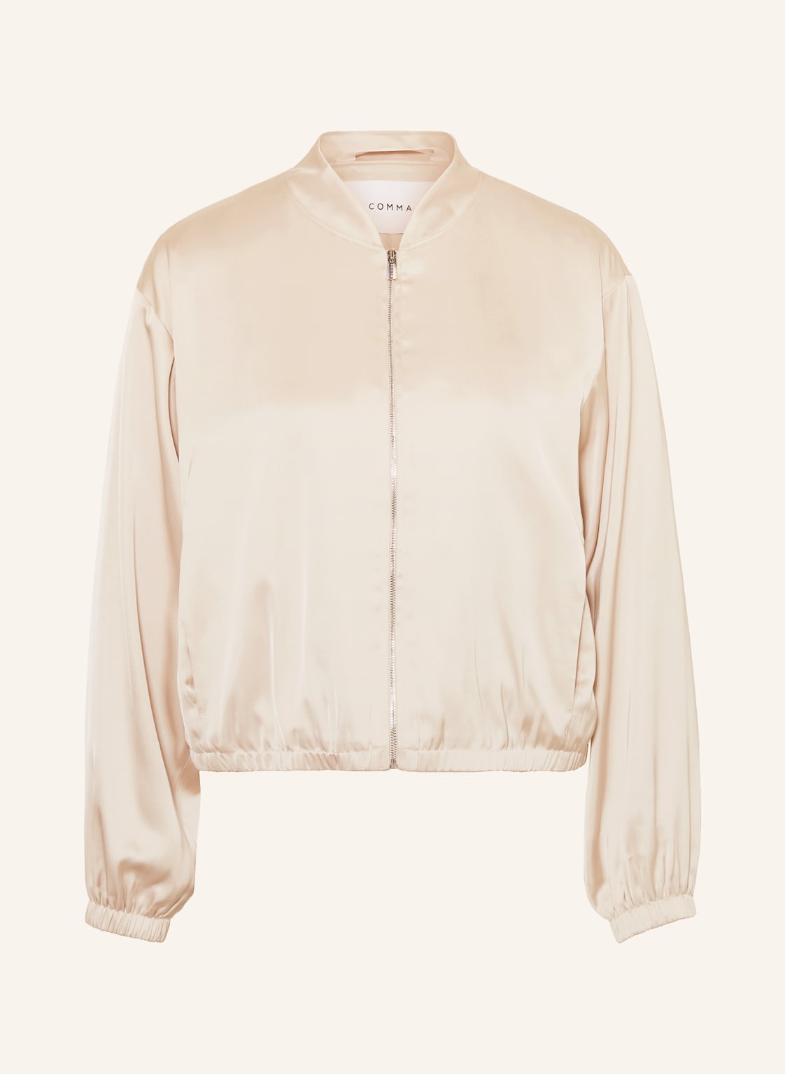 Comma Satyna Bluzka beige