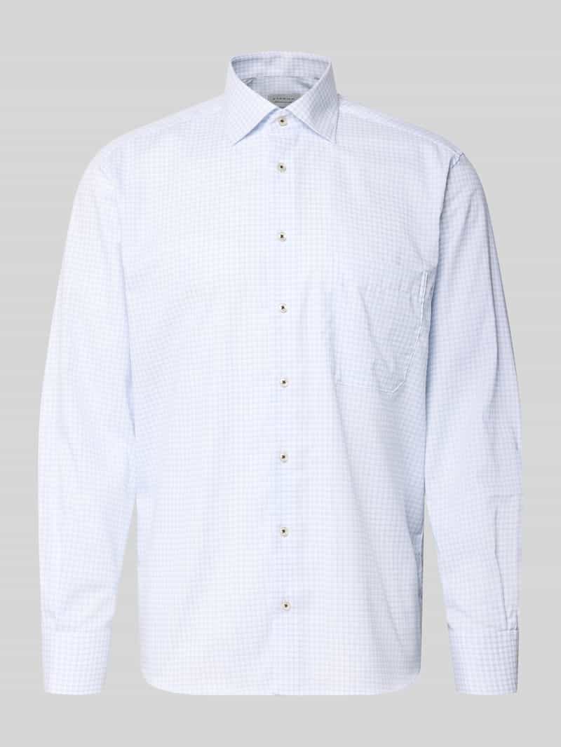 Koszula biznesowa Comfort Fit z bawełny z kołnierzykiem typu kent