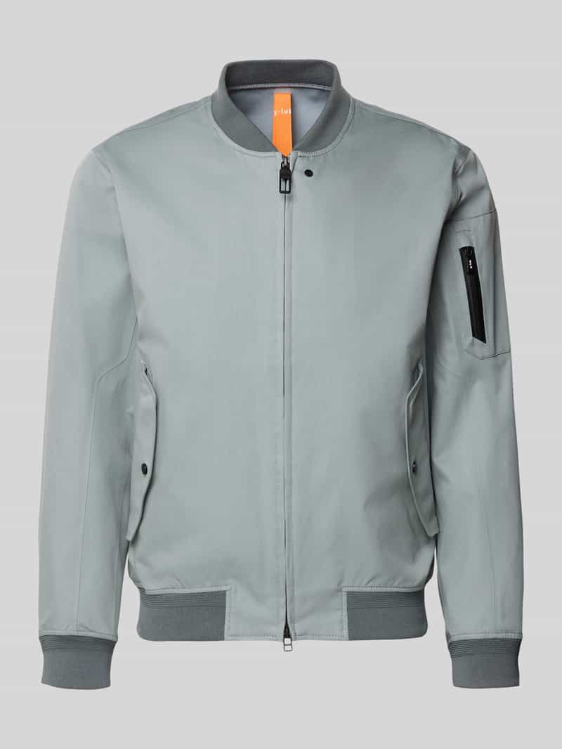 Kurtka ze stójką i zamkiem błyskawicznym dwustronnym model 'FLAP'