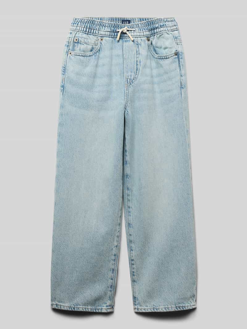 Dżinsy z mieszanki bawełny i lyocellu z elastycznym pasem