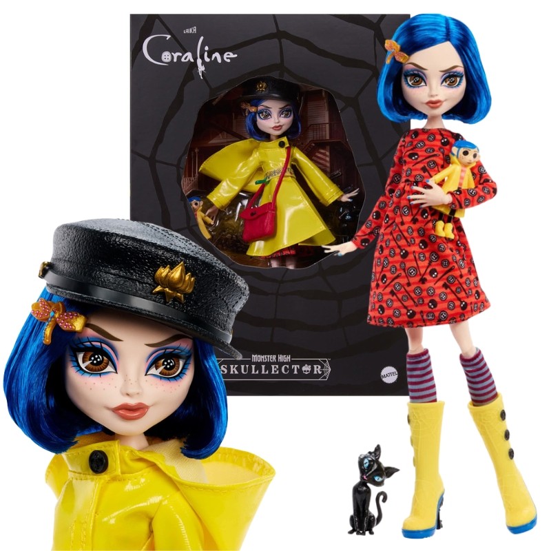 Monster High x LALKA Lalka Kolekcjonerska Coraline JHK65