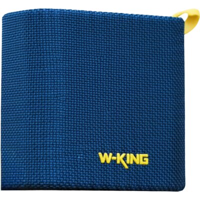 Głośnik mobilny W-KING D2 Radio FM Niebieski