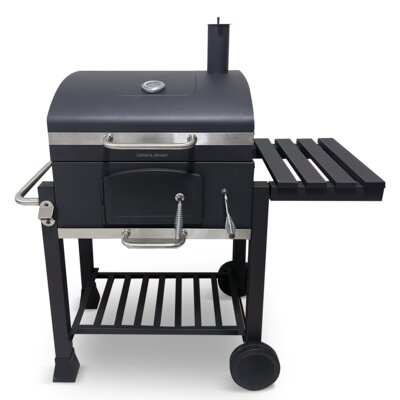 Grill węglowy GÖTZE & JENSEN GG710 z kominem 56.5 x 41.8 cm