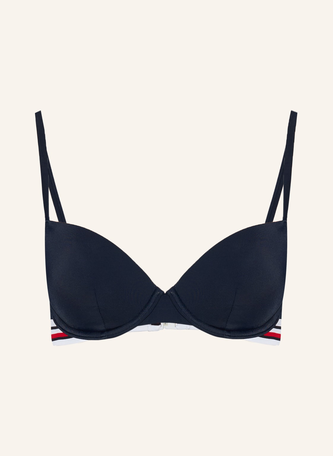 Tommy Hilfiger Górka Bikini Typu Push-Up blau