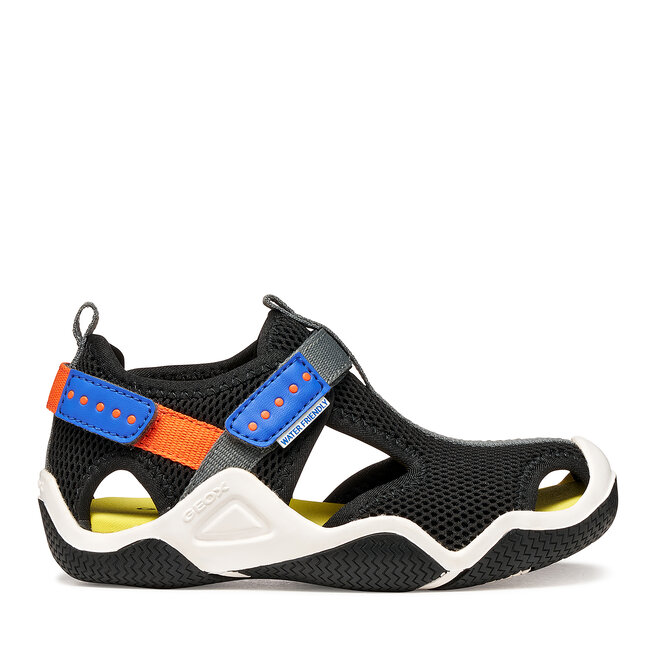 Sandały Geox Jr Wader J1530A 00014 C0038 S Czarny