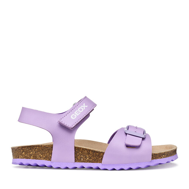 Sandały Geox J Adriel Girl J028MC 000BC C8545 D Fioletowy