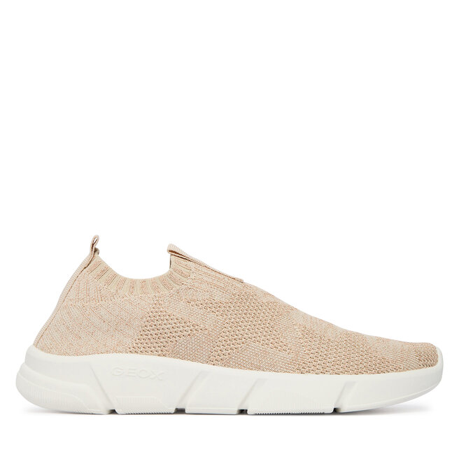 Sneakersy Geox J Aril Girl J25DLE 0007Q C5014 Beżowy