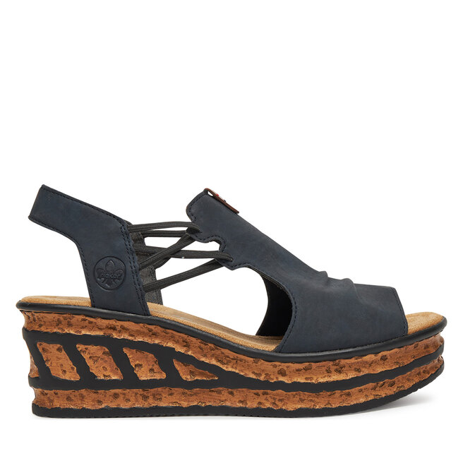 Sandały Rieker CEO-68175-14 Granatowy