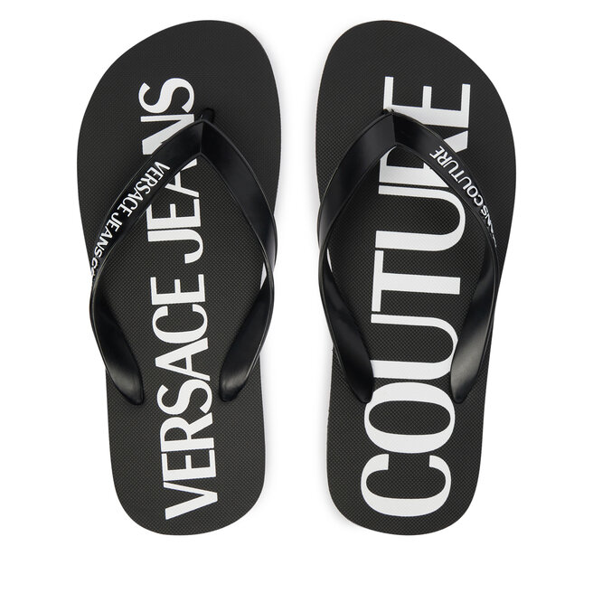 Japonki Versace Jeans Couture 80VA3SQ7 ZSS81 Czarny