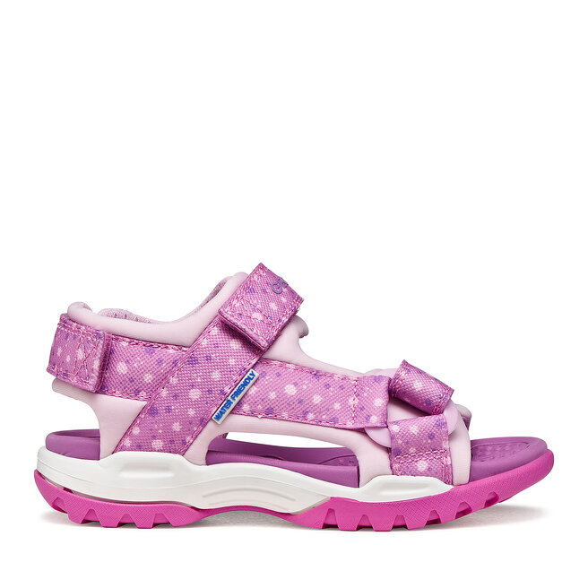 Sandały Geox Jr Borealis Girl J550WA 015AN C8215 D Różowy
