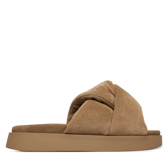 Klapki Inuikii Soft Crossed 1004.003.0401 Beżowy