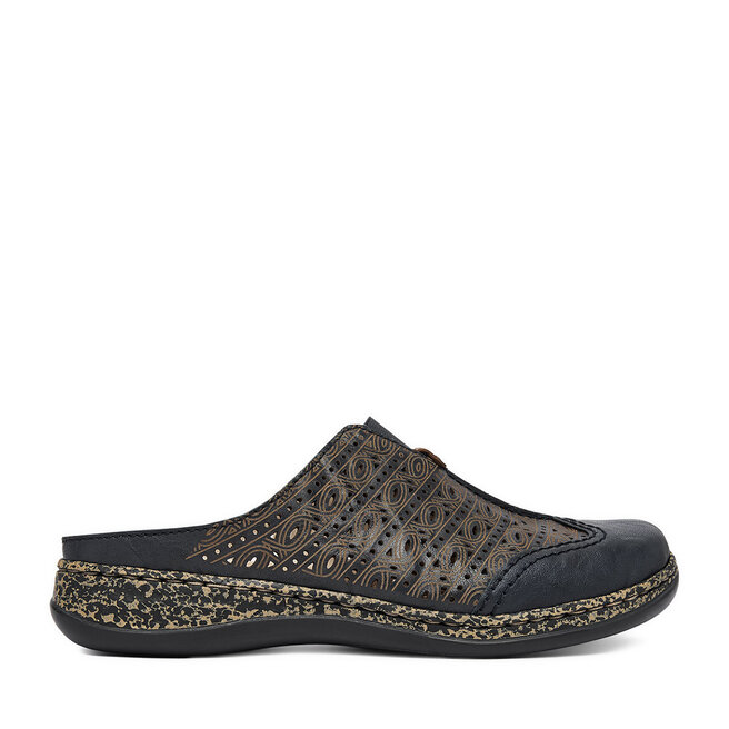 Klapki Rieker CEO-46376-14 Granatowy