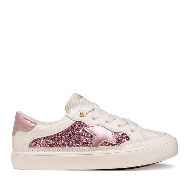 Sandały Geox J Gisli Girl J654NB 0BCEW C1M8W D Écru