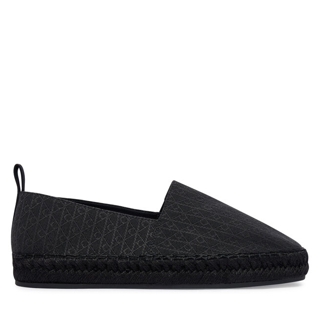 Espadryle Calvin Klein All Over CK HW0HW02933 Czarny