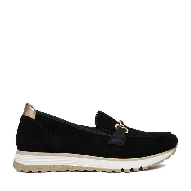 Półbuty Rieker 49042-00 Czarny