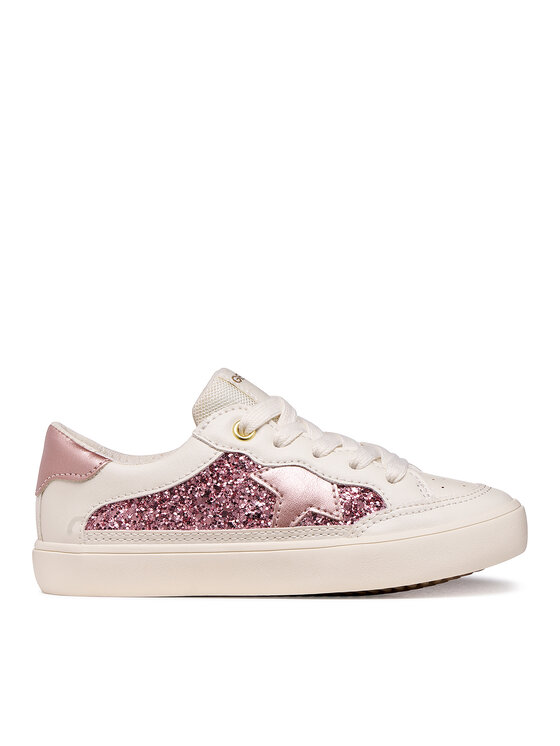Geox Sandały J Gisli Girl J654NB 0BCEW C1M8W S Écru