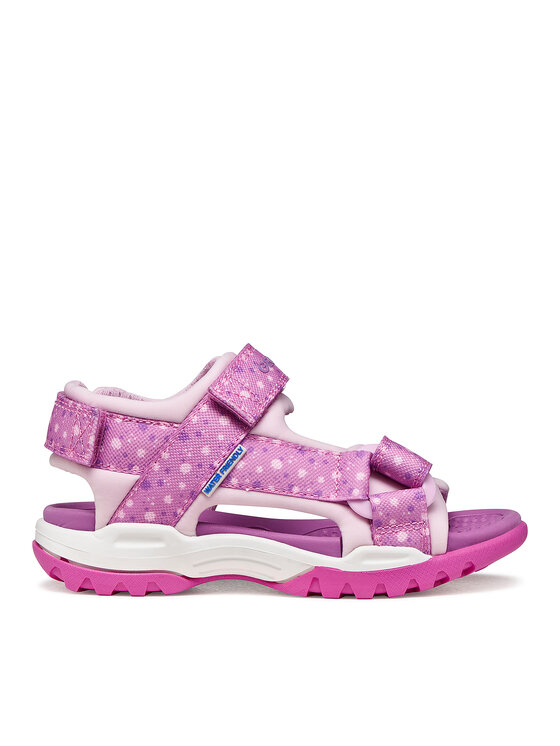 Geox Sandały Jr Borealis Girl J550WA 015AN C8215 D Różowy