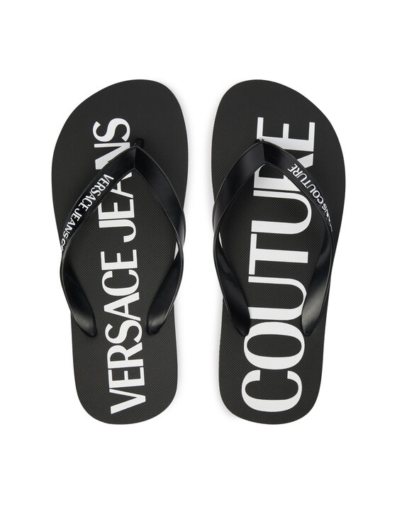 Versace Jeans Couture Japonki 80VA3SQ7 ZSS81 Czarny